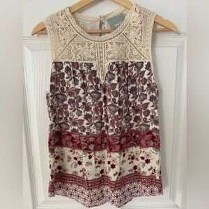 Anthropologie Maeve tank top